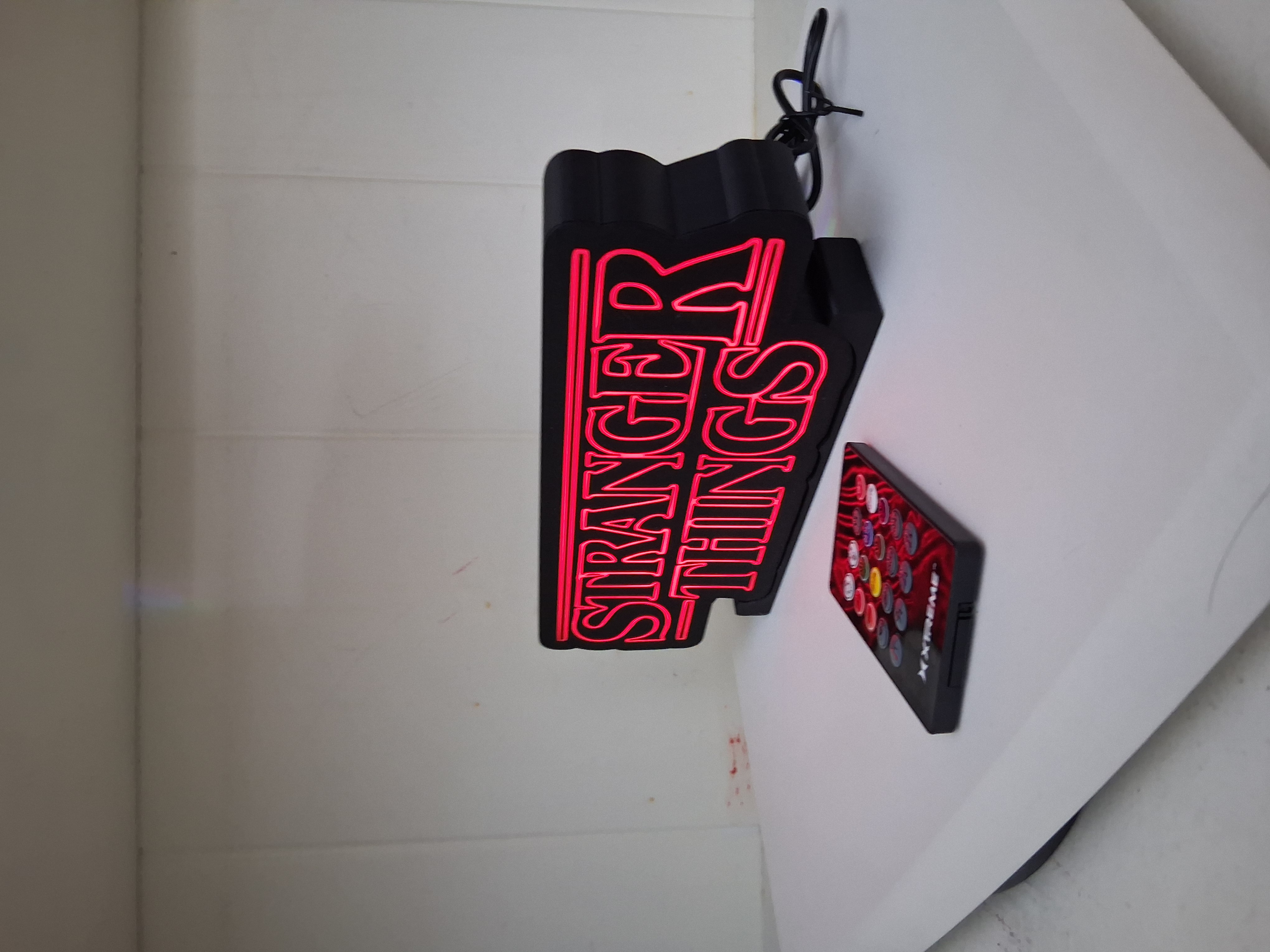 Stranger Things LED light box – custom 3D printed – Lit Layer Creations
